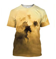 3D All Over Print Wild Horses-Apparel-NTT-T-Shirt-S-Vibe Cosy™