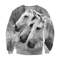 3D All Over Print Amazing Horses-Apparel-NTT-Sweatshirt-S-Vibe Cosy™