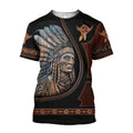 Native American 3D All Over Printed Unisex Shirt