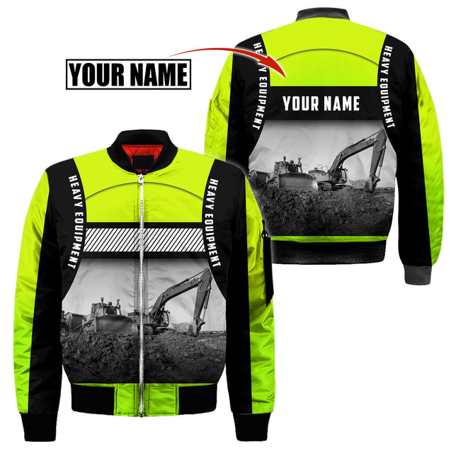 Customize Name Heavy Equipment Operator 3D All Over Printed Unisex Shirt