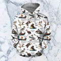 3D All Over Printed Duck Shirts-Apparel-HP Arts-Hoodie-S-Vibe Cosy™