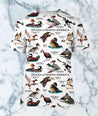 3D All Over Printed Duck Shirts-Apparel-HP Arts-T-Shirt-S-Vibe Cosy™