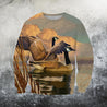 3D All Over Printed Canada Geese Clothes-Apparel-HP Arts-Sweatshirt-S-Vibe Cosy™