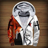 Easter Jesus 3D All Over Printed Shirts For Men and Women TA041610-Apparel-TA-FLEECE ZIP-UP HOODIE-S-Vibe Cosy™