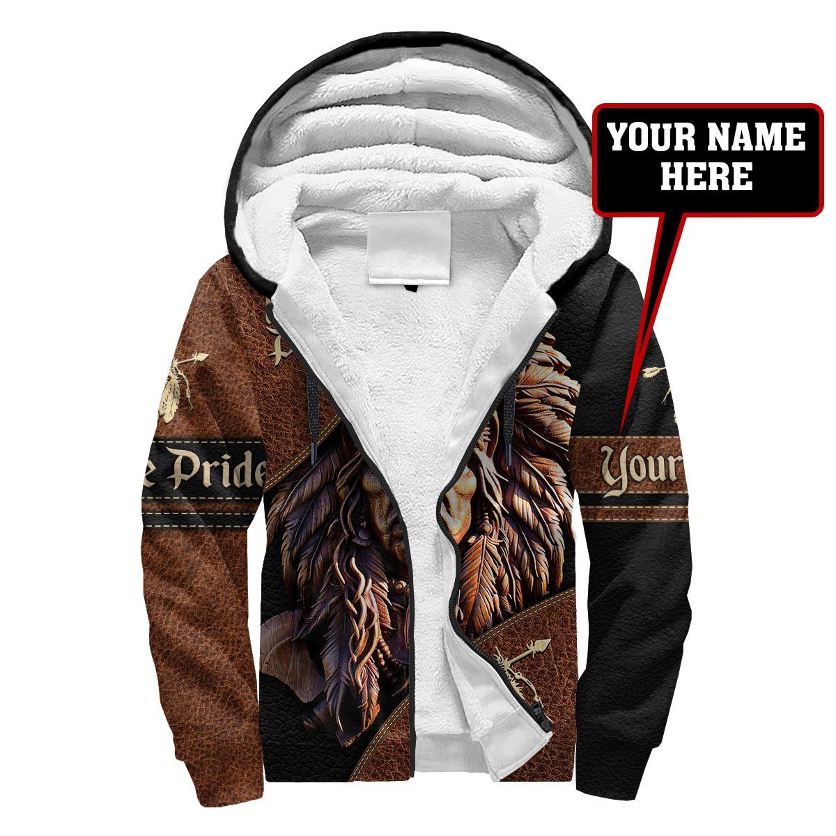 Customize Name Native American 3D All Over Printed Unisex Shirt