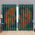 Native American Pattern 3D All Over Printed Window Curtains