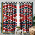 Native American Pattern 3D All Over Printed Window Curtains