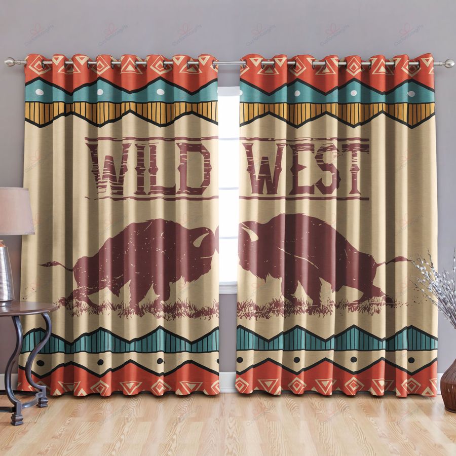 Native American Pattern 3D All Over Printed Window Curtains