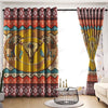 Native American Pattern 3D All Over Printed Window Curtains