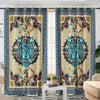 Native American Pattern 3D All Over Printed Window Curtains