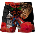 Puerto Rico Sol Taino With Maga Flower Shirts JJ19062002-Apparel-TQH-Shorts-S-Vibe Cosy™