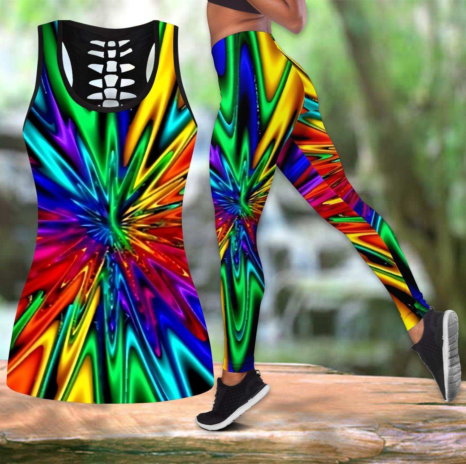 Hippie Trippy Color Lover Combo Outfit DQB07092002-TQH-Apparel-TQH-S-S-Vibe Cosy™