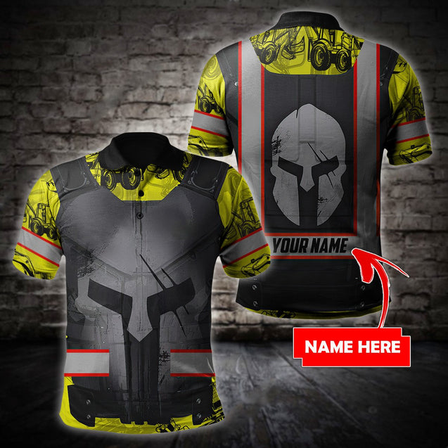 Customize Name Heavy Equipment Operator 3D All Over Printed Unisex Shirts