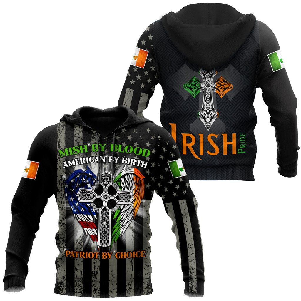 Irish St.Patrick day 3D hoodie shirt for men and women TNA10272002