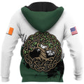 Irish St.Patrick day 3d hoodie shirt for men and women VP26102003