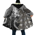 Lion Warrior Amor Tattoo 3D All Over Printed Unisex Shirts