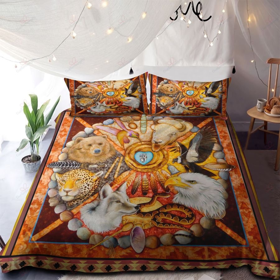 Native American 3D All Over Printed Bedding Set