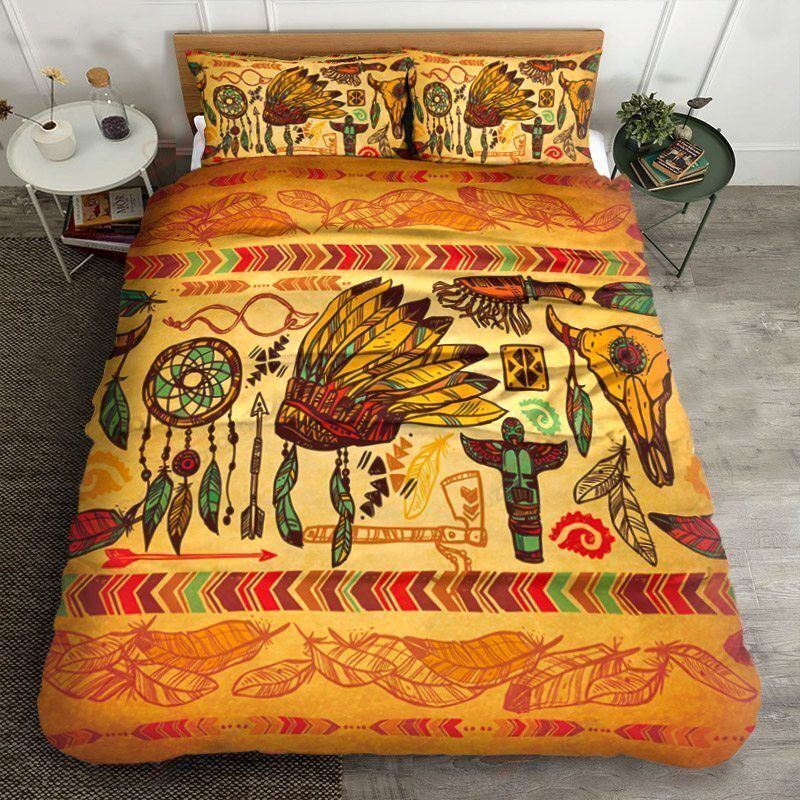 Native American 3D All Over Printed Bedding Set