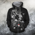 3D All Over Print Born To Be Wild Hoodie and Shirts-Apparel-NTT-ZIPPED HOODIE-S-Vibe Cosy™