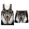 Wolf Native American 3D All Over Printed Unisex Shirt