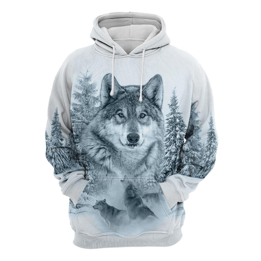 Wolf 3D Over Printed Unisex Shirt