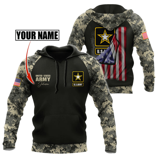 US Army Veteran 3D All Over Printed Unisex Shirts