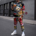 Japan Mask 3D All Over Printed Combo Hoodie + Sweatpant