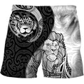 Lion maori tattoo 3d all over printed for men and women PL25082001