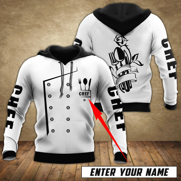 Custom Name Master Chef 3D All Over Printed Unisex Shirts