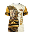 April King Lion 3D All Over Printed Unisex Shirts
