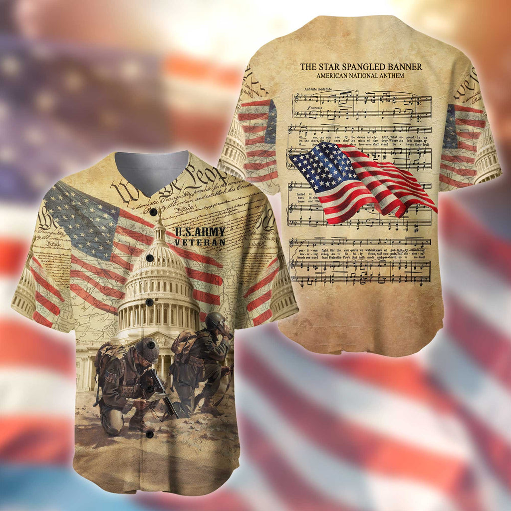 American U.S Army Veteran 3D All Over Printed Unisex Shirts