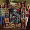 Beautiful Skull Girl Quilt Blanket DQB08072001-TQH