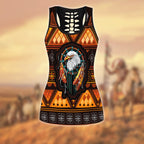 Native American 3D All Over Printed Legging + Hollow Tank Combo