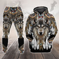 Wolf Native American 3D All Over Printed Unisex Shirt