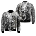 Lion Warrior Amor Tattoo 3D All Over Printed Unisex Shirts