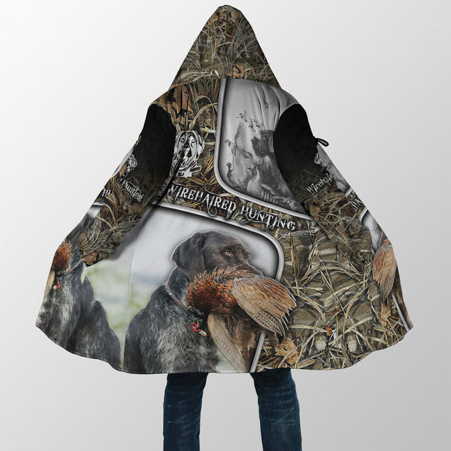 Labrador Hunting 3D Over Printed Unisex Deluxe Hoodie ML