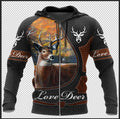 Love Deer 3D All Over Printed Shirts For Men And Woman