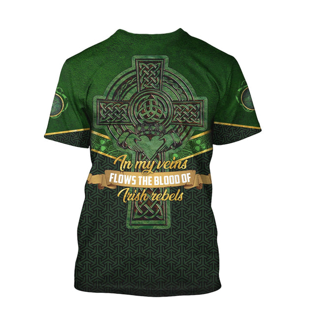 Irish Saint Patrick's Day 3D All Over Printed Unisex Shirt