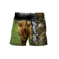 Highland Cattle 3D All Over Printed Shirts For Men And Woman