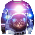 3D All Over Print AstroCat Men Hoodie-Apparel-RoosterArt-Sweat Shirt-S-Vibe Cosy™