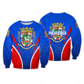 Puerto Rico Coat Of Arms Shirt TQH20061801-Apparel-TQH-Sweatshirts-S-Vibe Cosy™