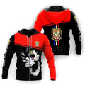 Puerto Rico Fabulous Skulls Shirt TQH20061803-Apparel-TQH-Zipped Hoodie-S-Vibe Cosy™