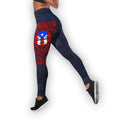 Puerto Rico Hollow Tanktop & Legging Outfit For Women TH20061201A-LEGGINGS-TQH-S-S-Vibe Cosy™