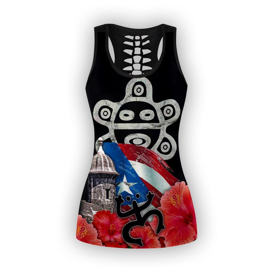 Puerto Rico Sol Taino Lover Combo Outfit TH20061604-Apparel-TQH-S-S-Vibe Cosy™