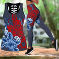 Puerto Rico Floral Sol Taino Combo Outfit TH20061703A-Apparel-TQH-S-S-Vibe Cosy™