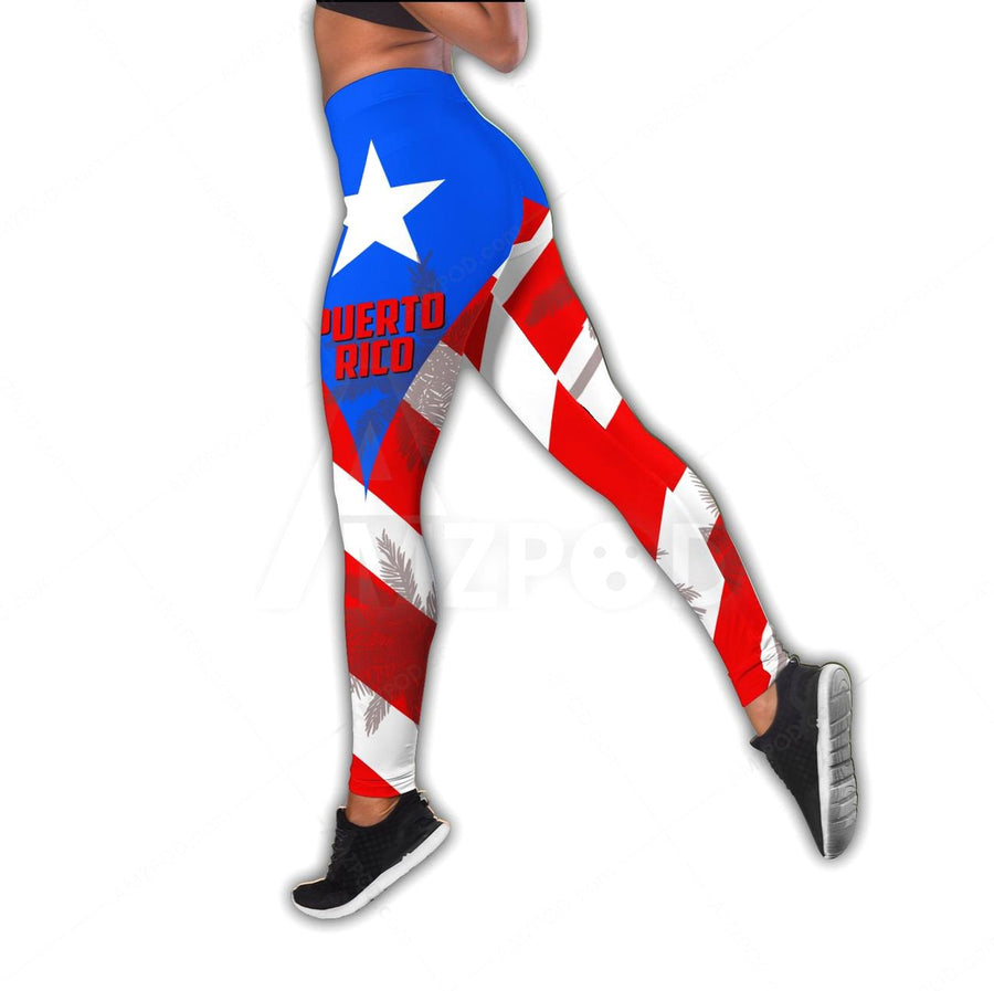 Puerto Rico Flag Lover Combo Outfit TH20061704-Apparel-TQH-S-S-Vibe Cosy™