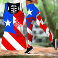 Puerto Rico Flag Lover Combo Outfit TH20061704-Apparel-TQH-S-S-Vibe Cosy™