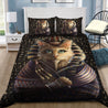 Cat King Of Egypt Bedding Set With 2 Pillows Cover TH20061101-BEDDING SETS-TQH-Twin-Vibe Cosy™