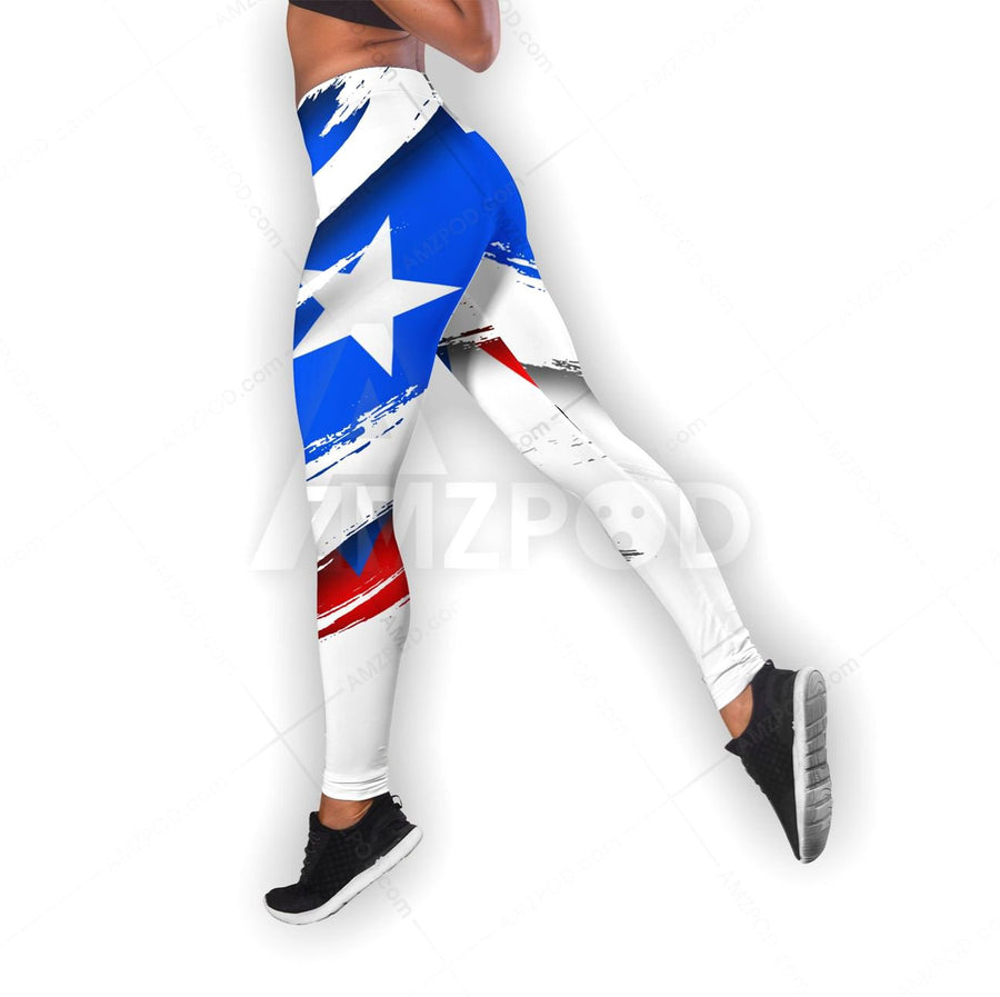 Puerto Rico Flag Lover Combo Outfit TH20061705-Apparel-TQH-S-S-Vibe Cosy™