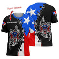 Puerto Rico Sol Taino Tribal Customize Name Shirts For Men And Women TQH20062203-Apparel-TQH-T-Shirt-S-Vibe Cosy™